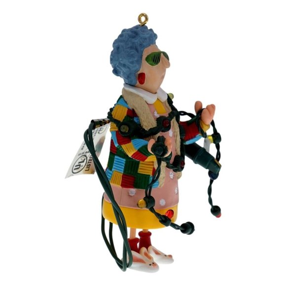 Hallmark Keepsake Ornament Maxine Blinking Lights MAGIC - Handcrafted 1994 - Picture 3 of 8